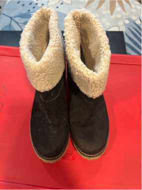 Women's Unbranded Black Winter Boots Size 9